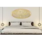 PANEL NATIVITY GOLD -B- 120X2X60 cm